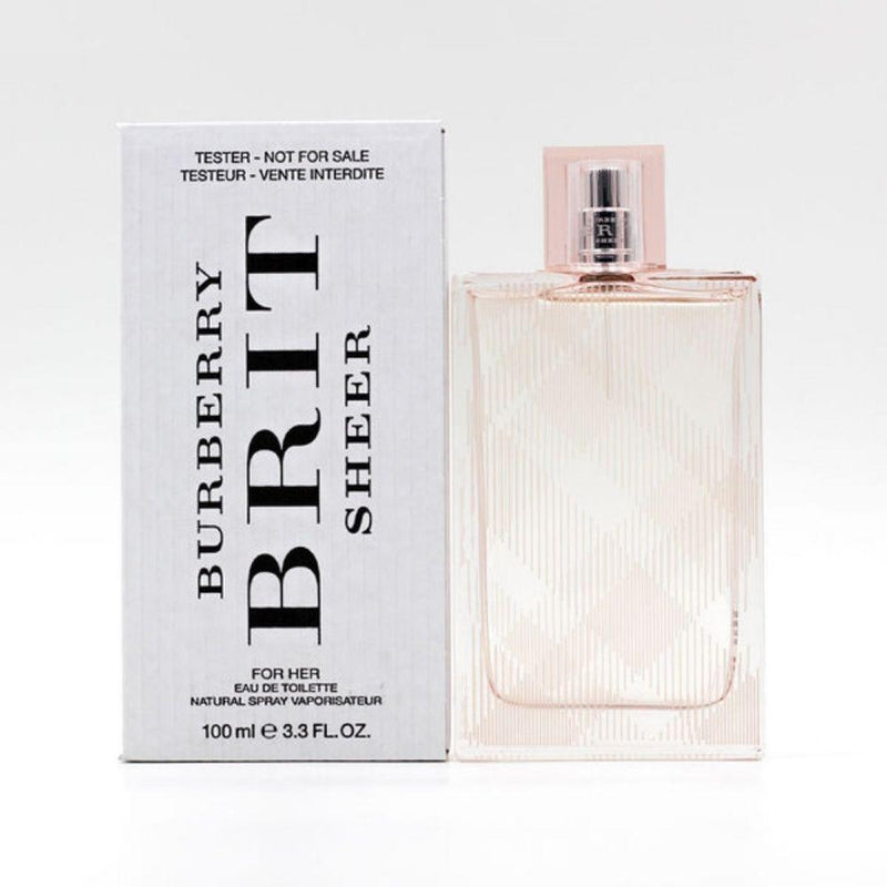 BURBERRY BRIT SHEER TESTER 100ML Mujer
