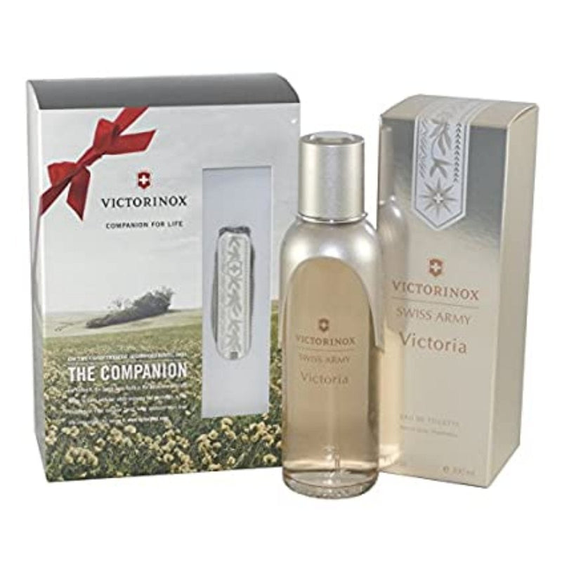 Estuche Swiss Army Victoria Victorinox Edt 100Ml+Knife Mujer