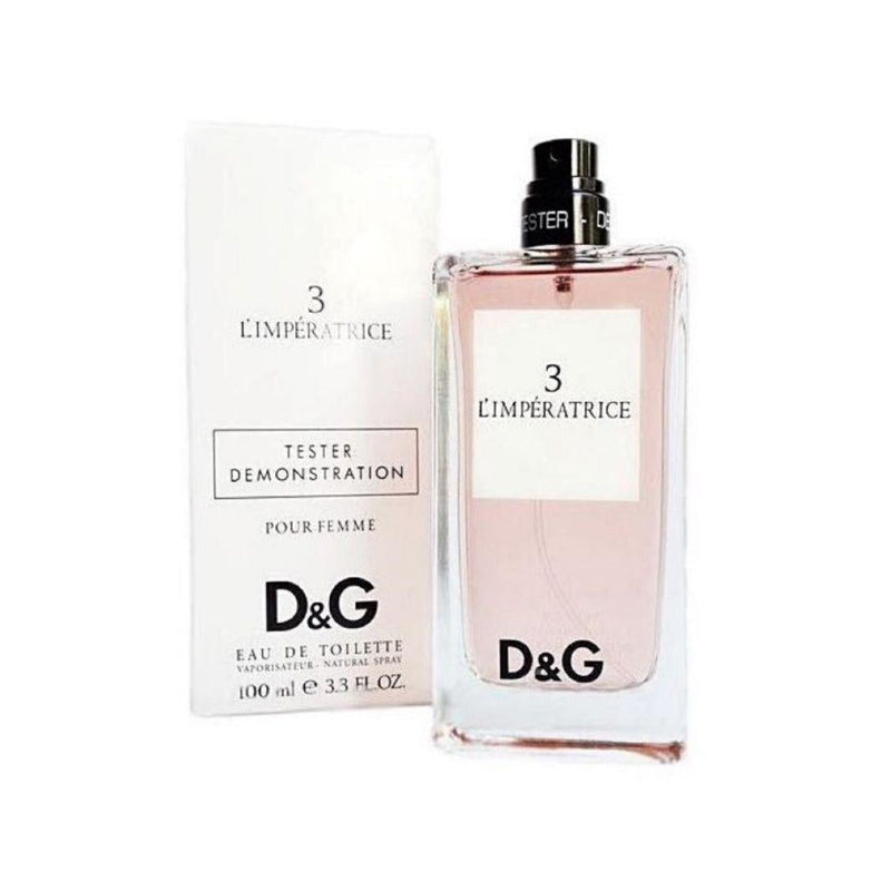 D&G 3 L'imperatrice Tester Edt 100ml Mujer