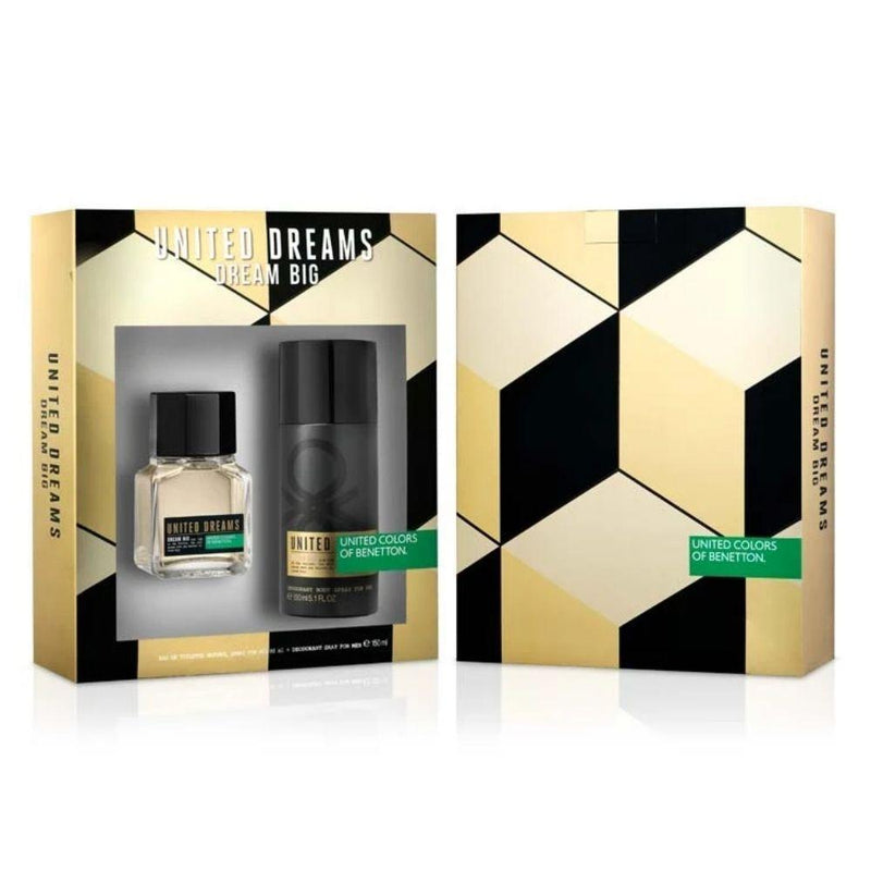 Estuche Dream Big Men Edt 100Ml+75Ml A/S Hombre