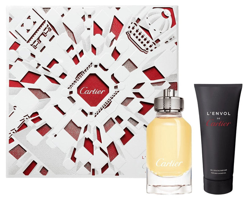 Estuche Cartier L'envol 80 ml Edt + 100 ml Gel Hombre