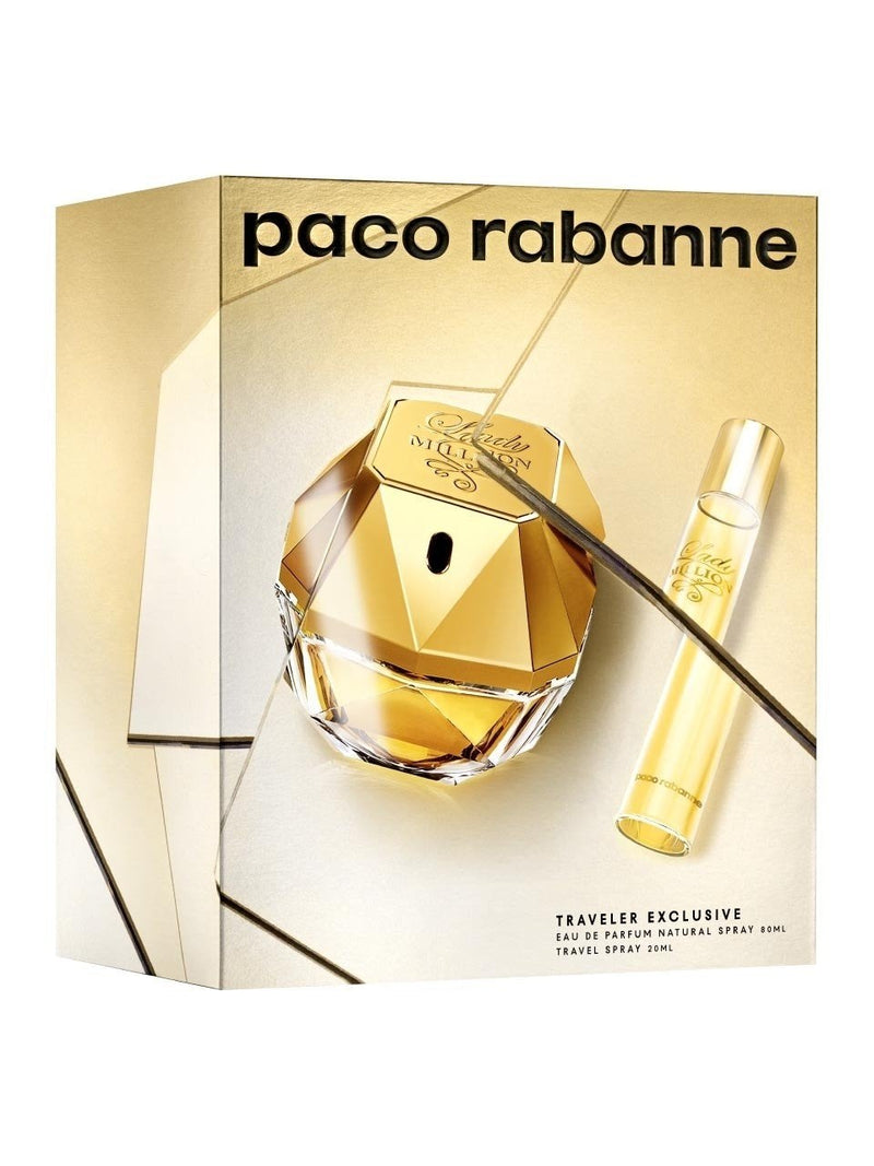 Estuche Lady Million Edp 80ml+20ml Mujer